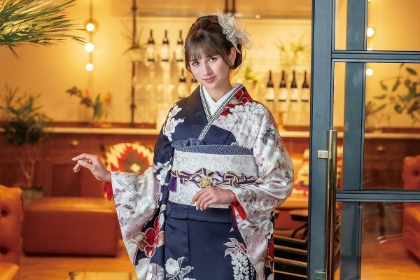 2026正絹振袖 Sacra -らぶとーん- 812