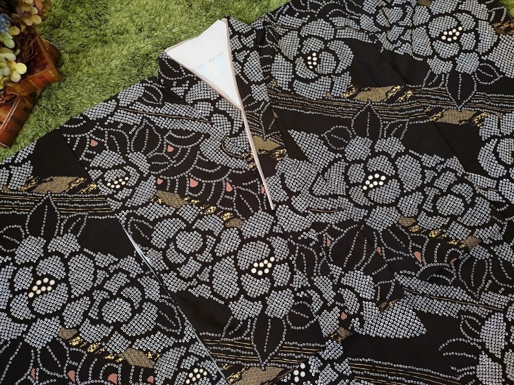 【即納可】【着物のみ】10歳用ラフィネココGALA「RC460-10A焦げ茶」 - 画像 (4)