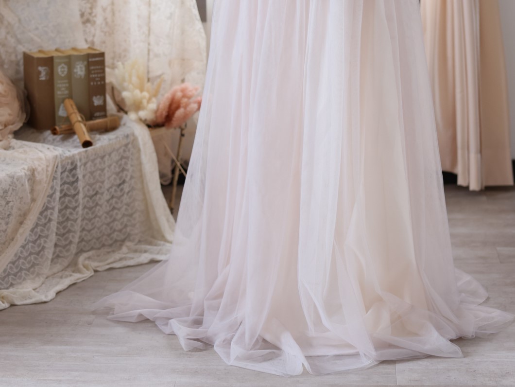 マタニティードレス R-2011　アイボリー - 画像 (8)