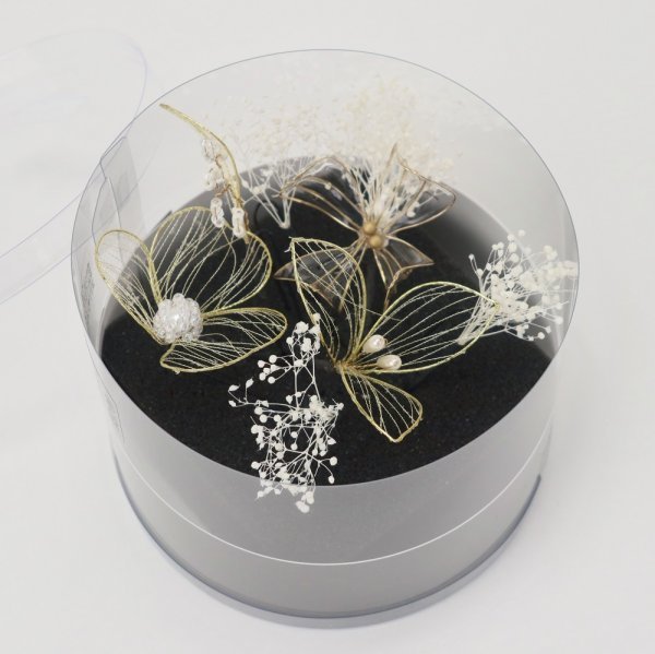 髪飾り大人用 400-968ゴールド セパレートタイプ