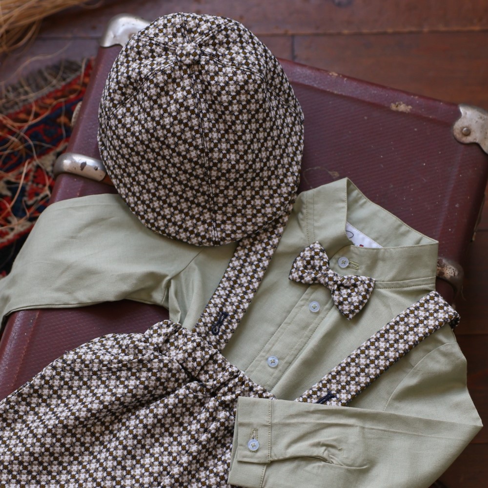 【現品70cm】ベビータキシード RTB-018 グリーン - 画像 (2)