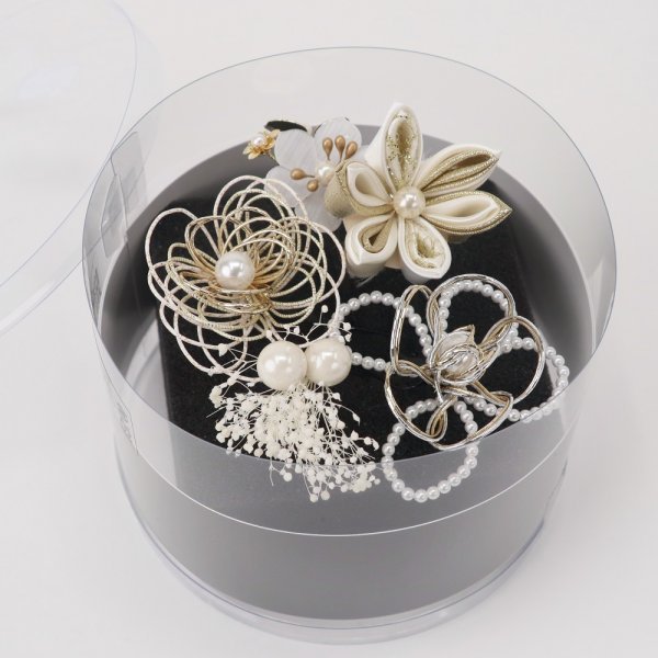 髪飾り大人用 400-943ゴールド セパレートタイプ