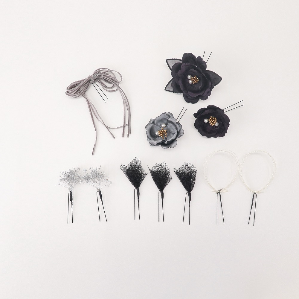 髪飾り大人用　TKY-1000-88セパレートタイプ-3色展開- - 画像 (3)