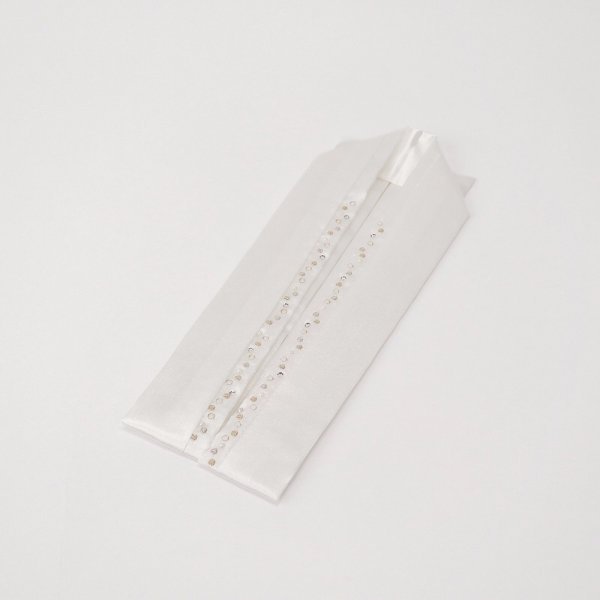 重衿【正絹】小粒ししゅう&ラインパール-teard- -8色- - 画像 (7)