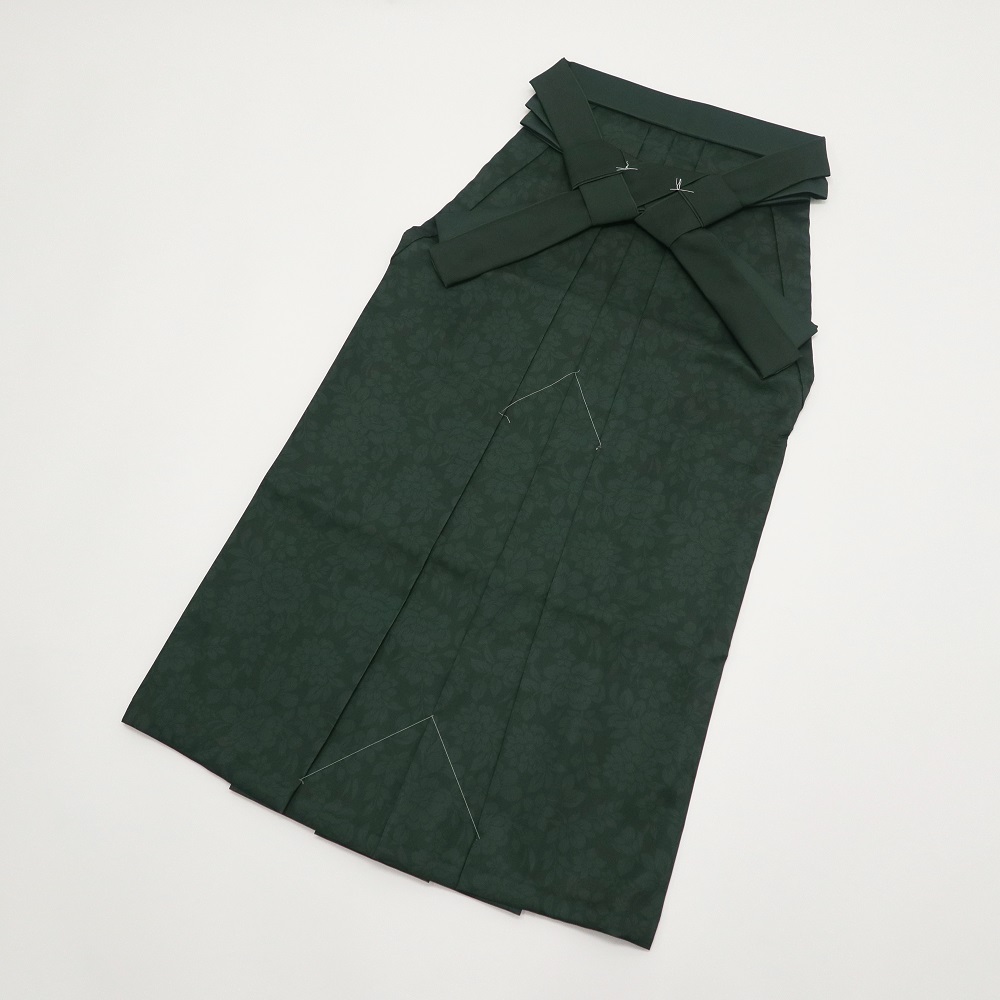 卒業袴 花柄 RMO2507-K グリーン