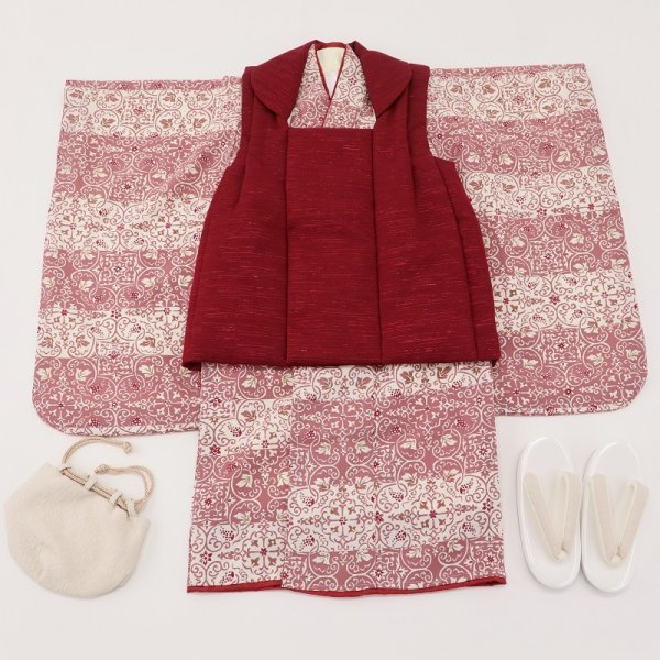 【特別現品】3歳女児被布セット No,「RTG2509-3f」