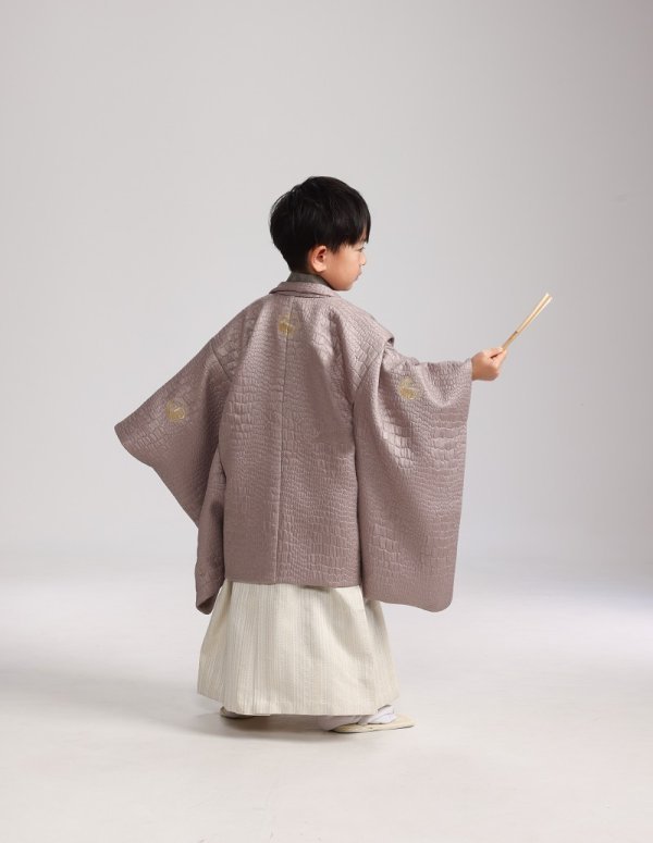 おりびと男児セット3歳/5歳 No.707【ピンクグレー】 - 画像 (2)