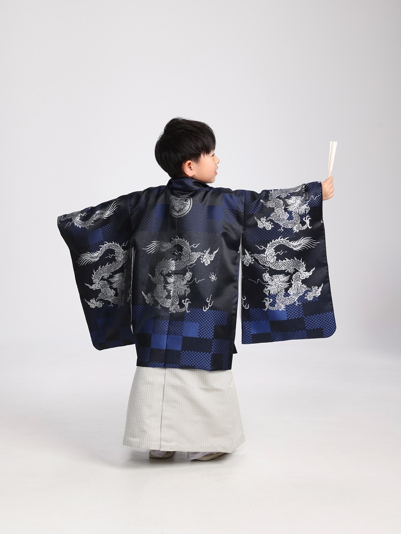 おりびと男児セット3歳/5歳　No.705【ネイビー】 - 画像 (2)