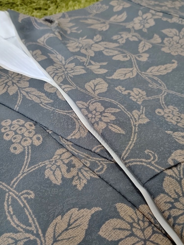 【現品】【着物のみ】ラフィネココ13歳きもの「フルーロン-13A」 - 画像 (2)