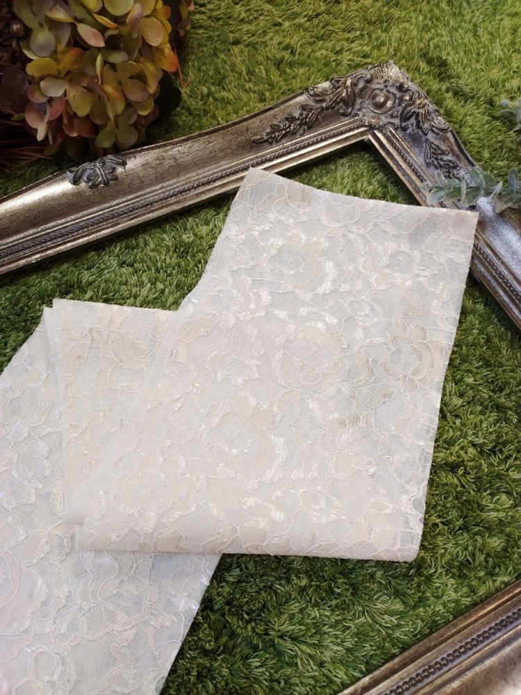 レース半衿 FC-23a ボンディングレース/オフ白 - 画像 (3)