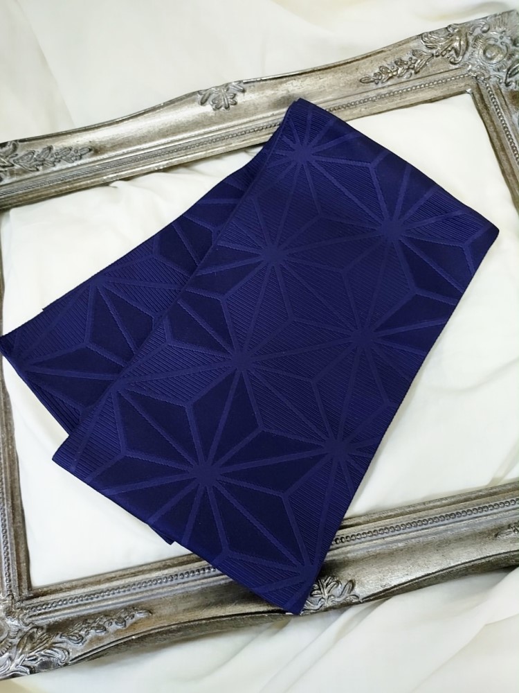 二尺袖用 下帯(ゆかた帯兼用) 麻の葉模様 5色 - 画像 (7)