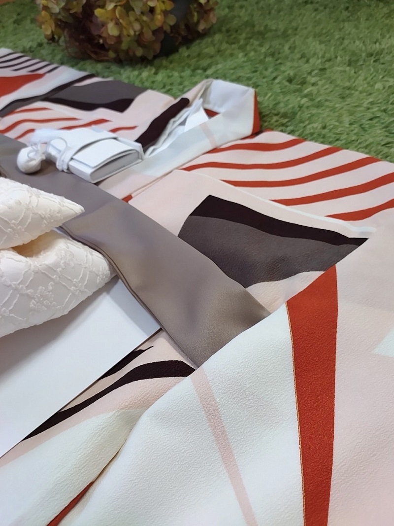 【現品】7歳四つ身オリジナルフルセット「ゆめかんざし」 - 画像 (2)