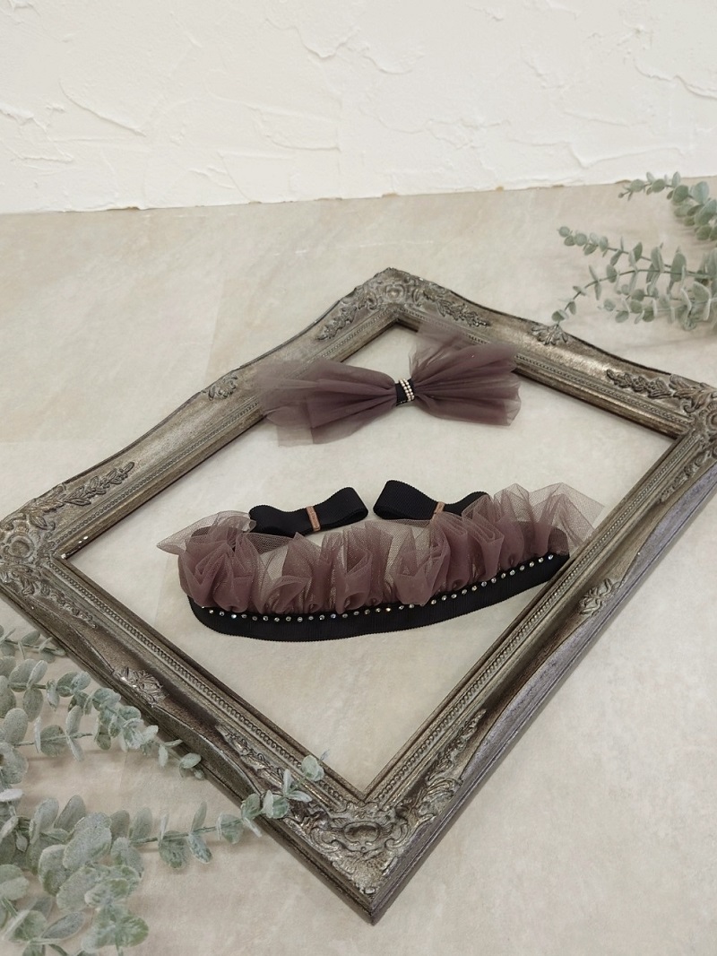 ﾗﾌｨﾈﾓｶｵﾘｼﾞﾅﾙ　チュールプリーツ飾り　-チュルチュルset- - 画像 (7)