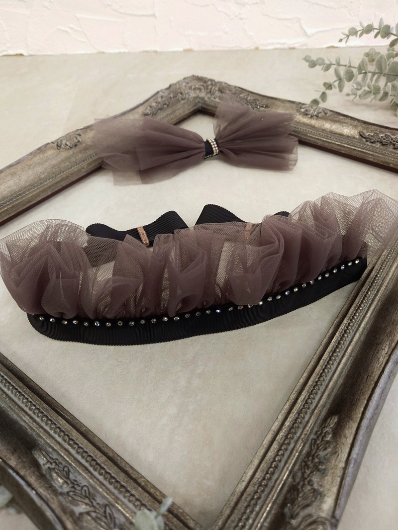 ﾗﾌｨﾈﾓｶｵﾘｼﾞﾅﾙ　チュールプリーツ飾り　-チュルチュルset- - 画像 (8)