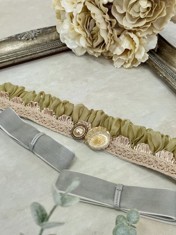 ラフィネモカオリジナル ループフリンジ帯飾り -3色展開- - 画像 (3)