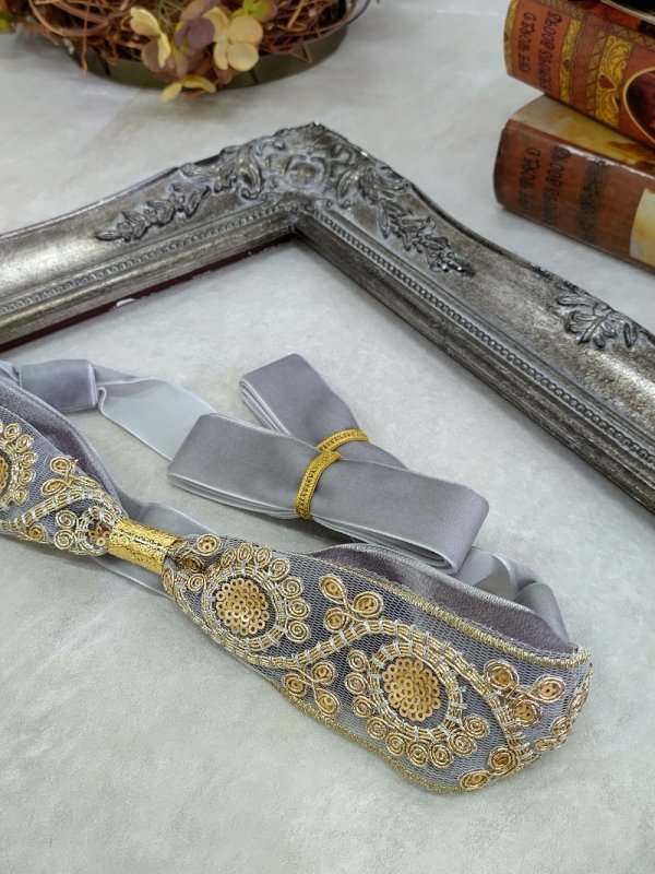 ラフィネモカオリジナル インドレース帯飾り -4色展開- - 画像 (6)