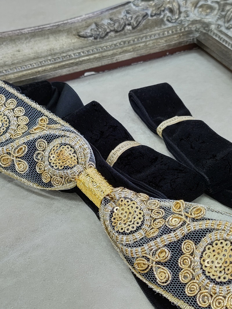 ラフィネモカオリジナル インドレース帯飾り -4色展開- - 画像 (25)