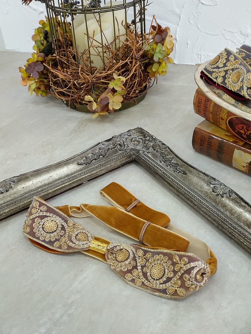 ラフィネモカオリジナル インドレース帯飾り -4色展開- - 画像 (16)