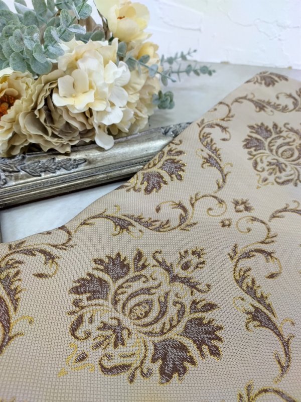 袋帯【正絹】振袖用 GFO-57モカブラウン - 画像 (3)