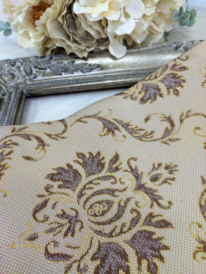 袋帯【正絹】振袖用 GFO-57モカブラウン - 画像 (2)