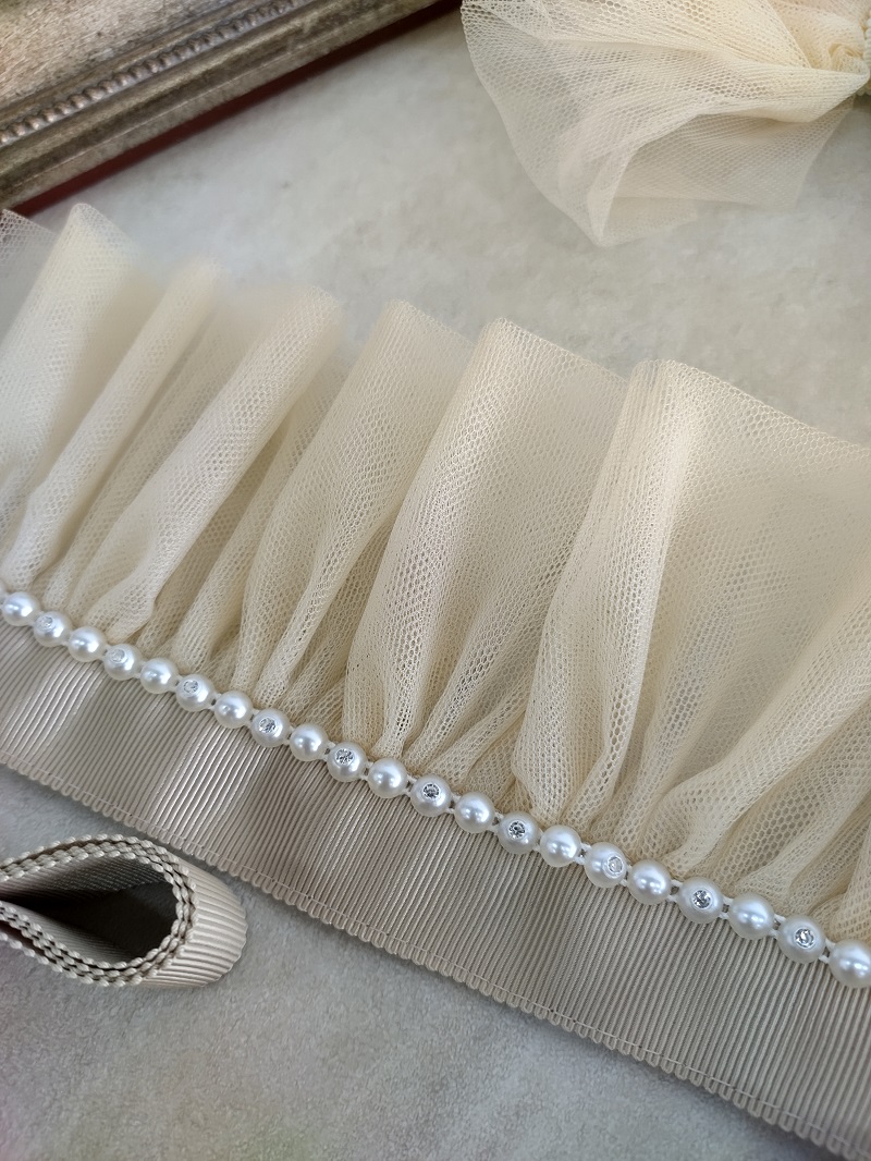 ﾗﾌｨﾈﾓｶｵﾘｼﾞﾅﾙ　チュールプリーツ飾り　-チュルチュルset- - 画像 (4)