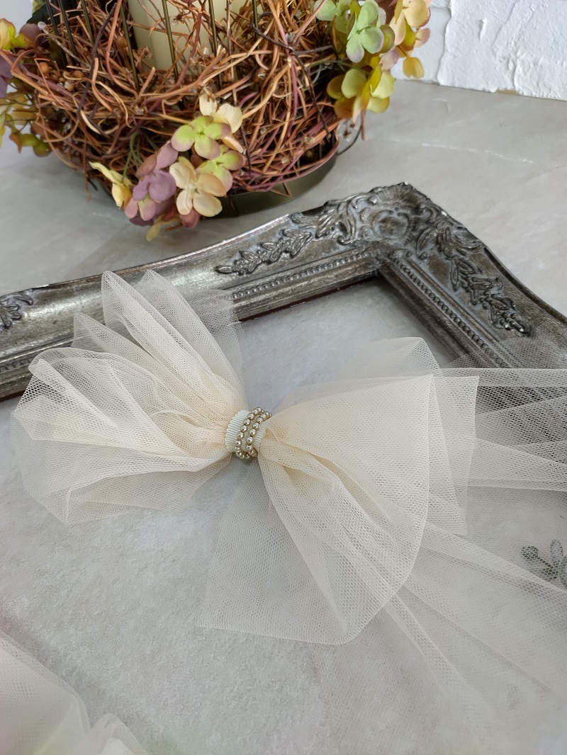 ﾗﾌｨﾈﾓｶｵﾘｼﾞﾅﾙ　チュールプリーツ飾り　-チュルチュルset- - 画像 (5)