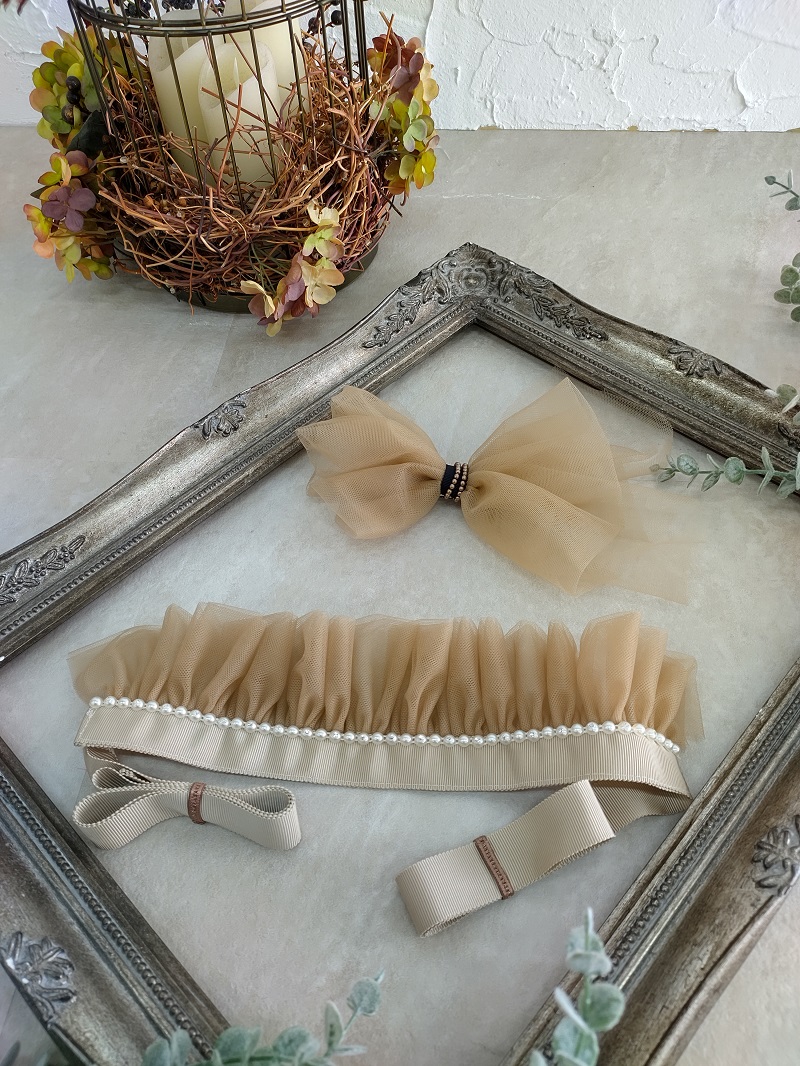 ﾗﾌｨﾈﾓｶｵﾘｼﾞﾅﾙ　チュールプリーツ飾り　-チュルチュルset- - 画像 (23)