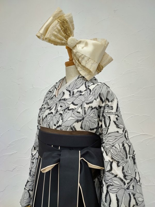 ラフィネモカオリジナル -ゴールドリボン髪飾り- 2Type - 画像 (4)