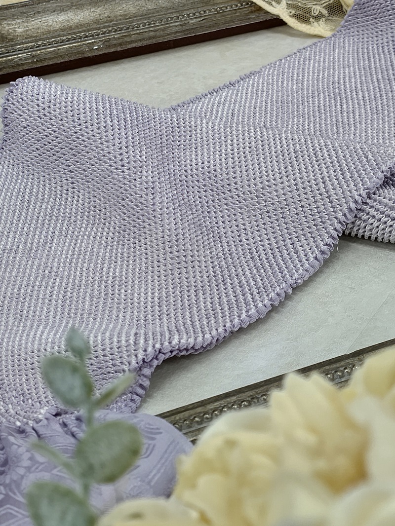 数量限定【正絹】 ラフィネ別注カラー 四つ巻無地帯揚 -6color- - 画像 (23)