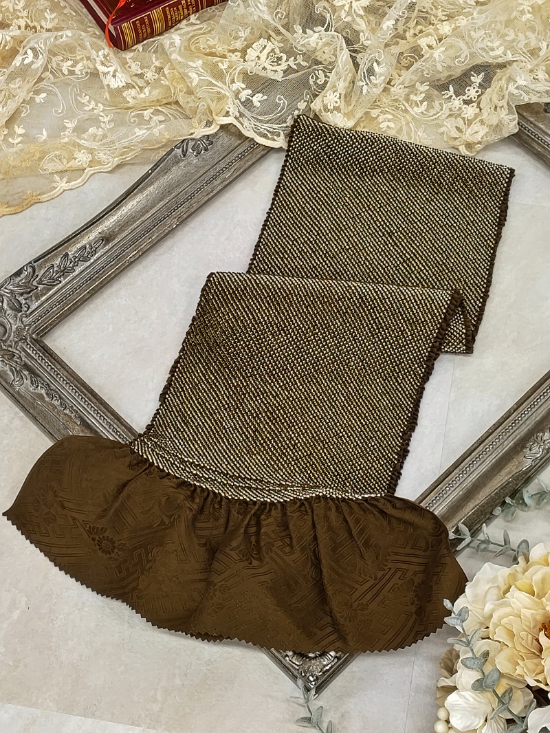 数量限定【正絹】 ラフィネ別注カラー 四つ巻無地帯揚 -6color- - 画像 (6)