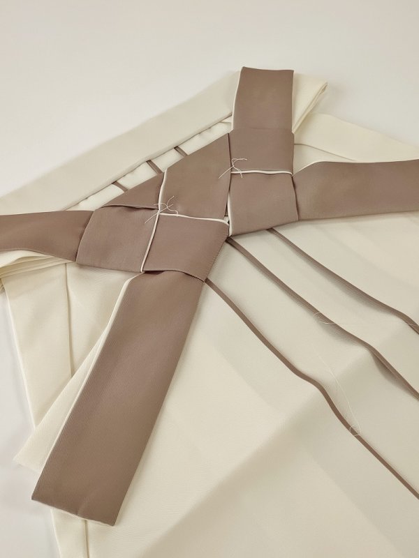 卒業袴　アコーディオンRMO2310-b/ベージュ - 画像 (2)