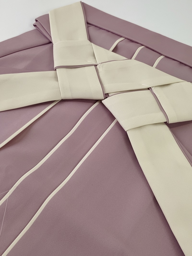 卒業袴 アコーディオンRMO2310-f/くすみピンク - 画像 (2)