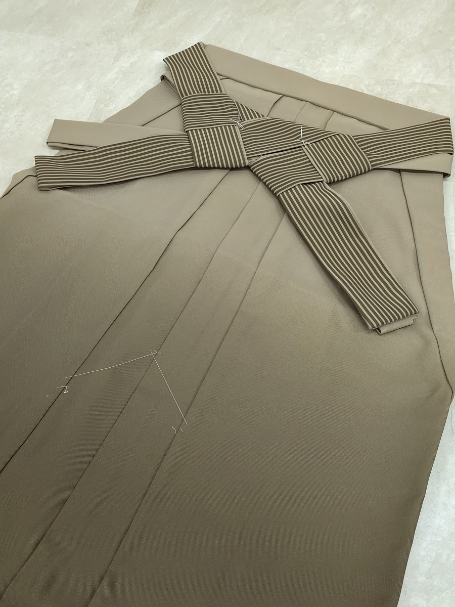 卒業袴 ニュアンスボカシ RMO2310-k/チャコールカーキ - 画像 (4)