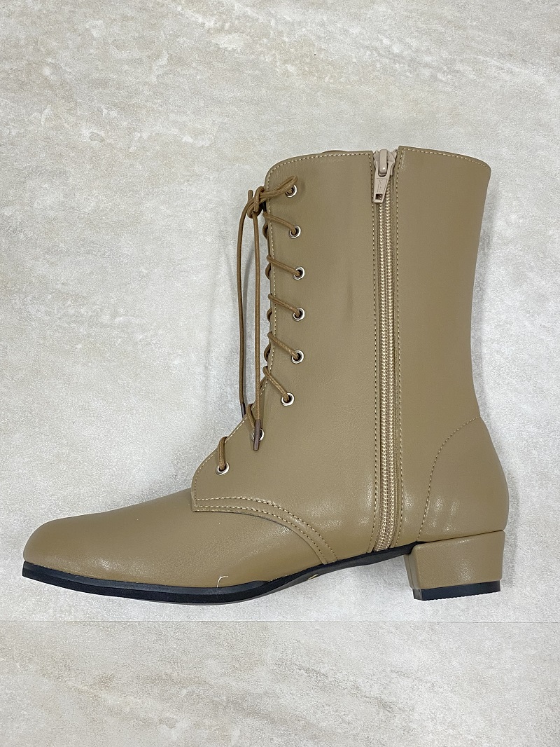 【アウトレット】女児国産ジュニアブーツ22.5㎝ ベージュ - 画像 (3)