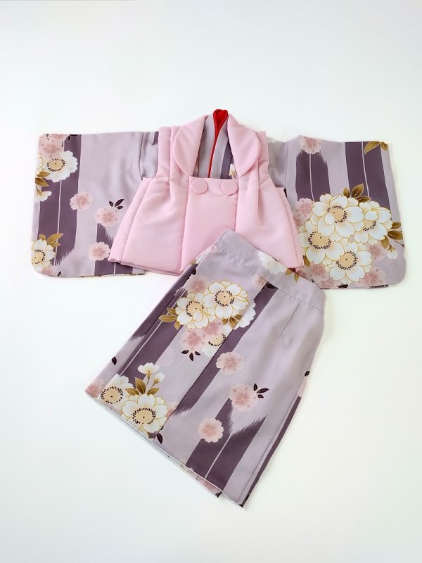 【現品限り】1歳用被布アンサンブル(二部式) RTG-2310-1a