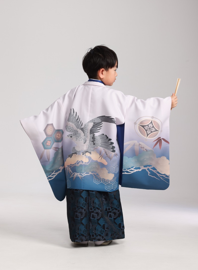 おりびと男児セット3歳/5歳　No.711【ブルー】 - 画像 (2)