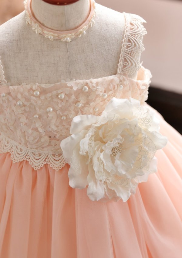 ロングドレスR-043　ピンク - 画像 (3)