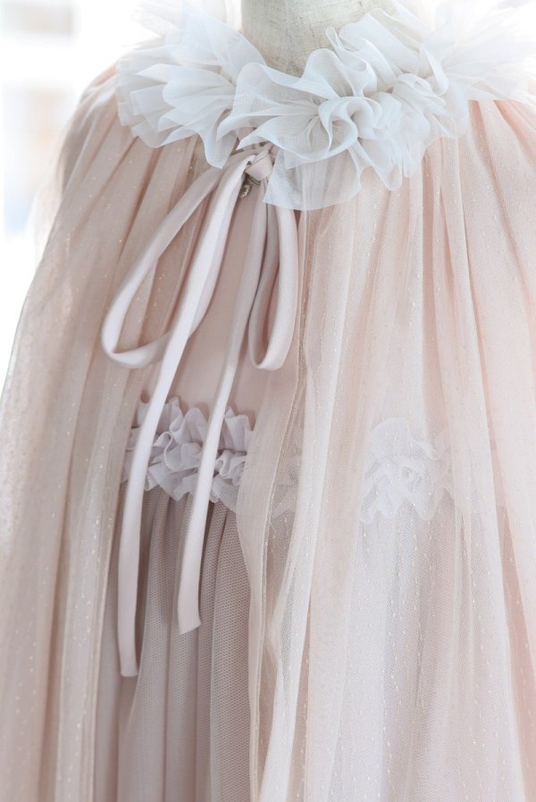 ロングドレスR-088 ベージュ - 画像 (5)