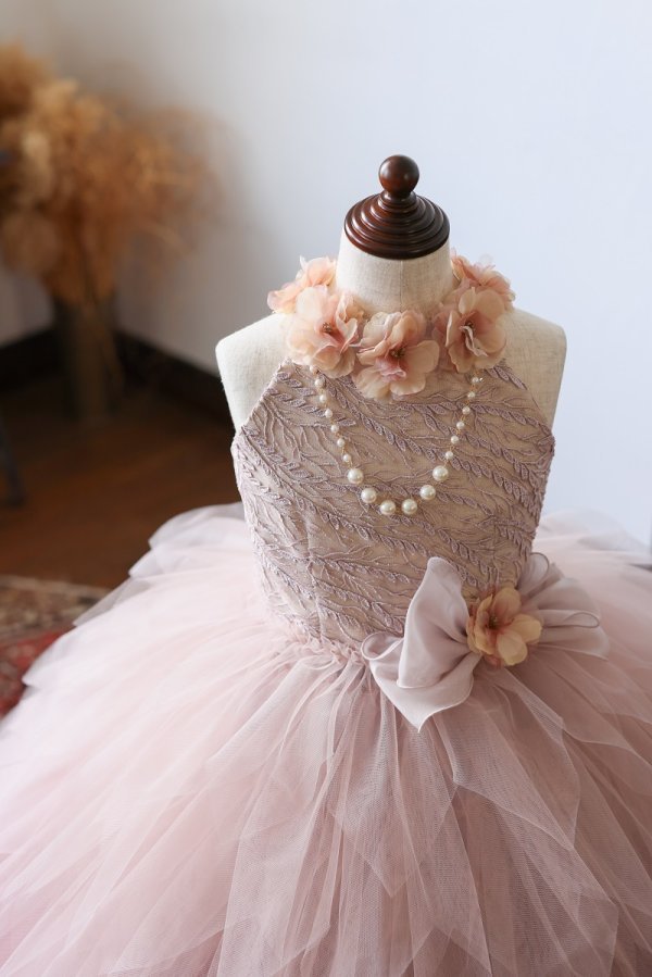 ロングドレスR-108 ピンク - 画像 (7)