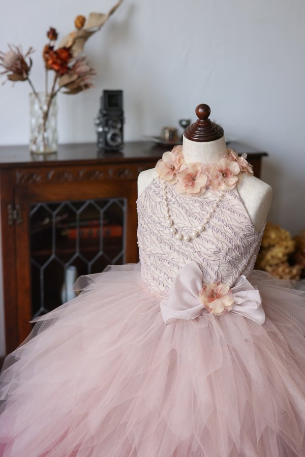 ロングドレスR-108 ピンク - 画像 (8)