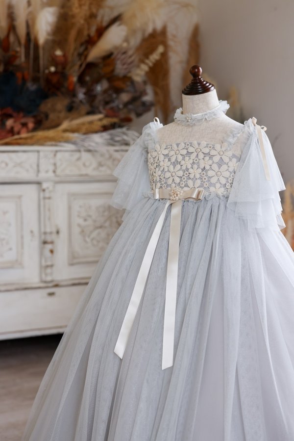 ロングドレスR-111 シルバー - 画像 (4)