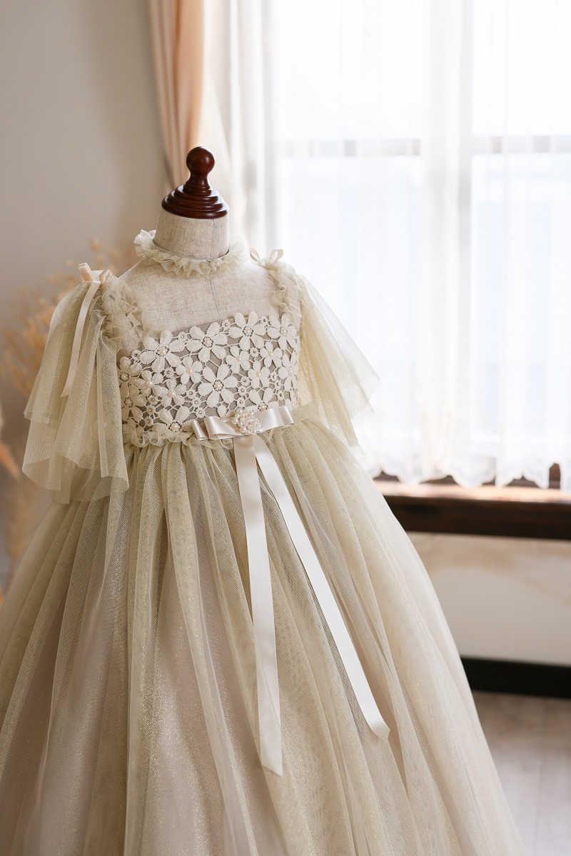 ロングドレスR-111　ゴールド - 画像 (4)