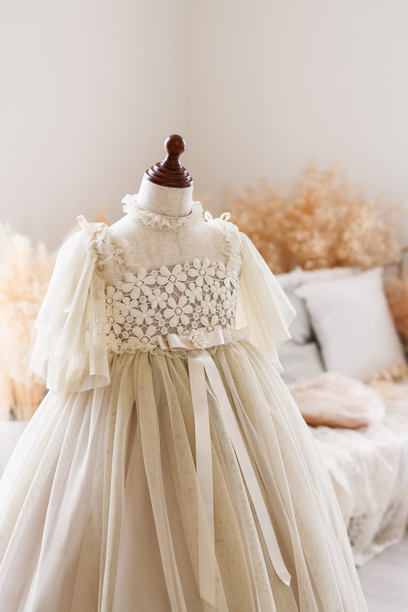 ロングドレスR-111　ゴールド - 画像 (5)