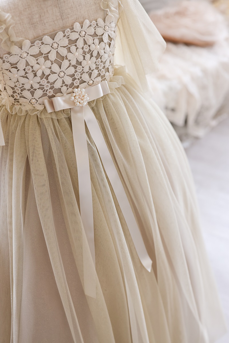 ロングドレスR-111　ゴールド - 画像 (6)