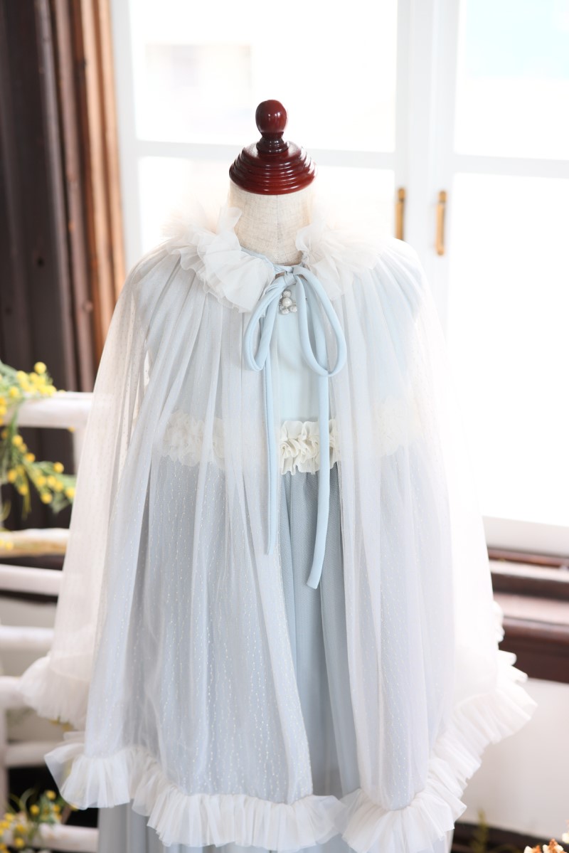 ロングドレスR-088 ブルー - 画像 (4)