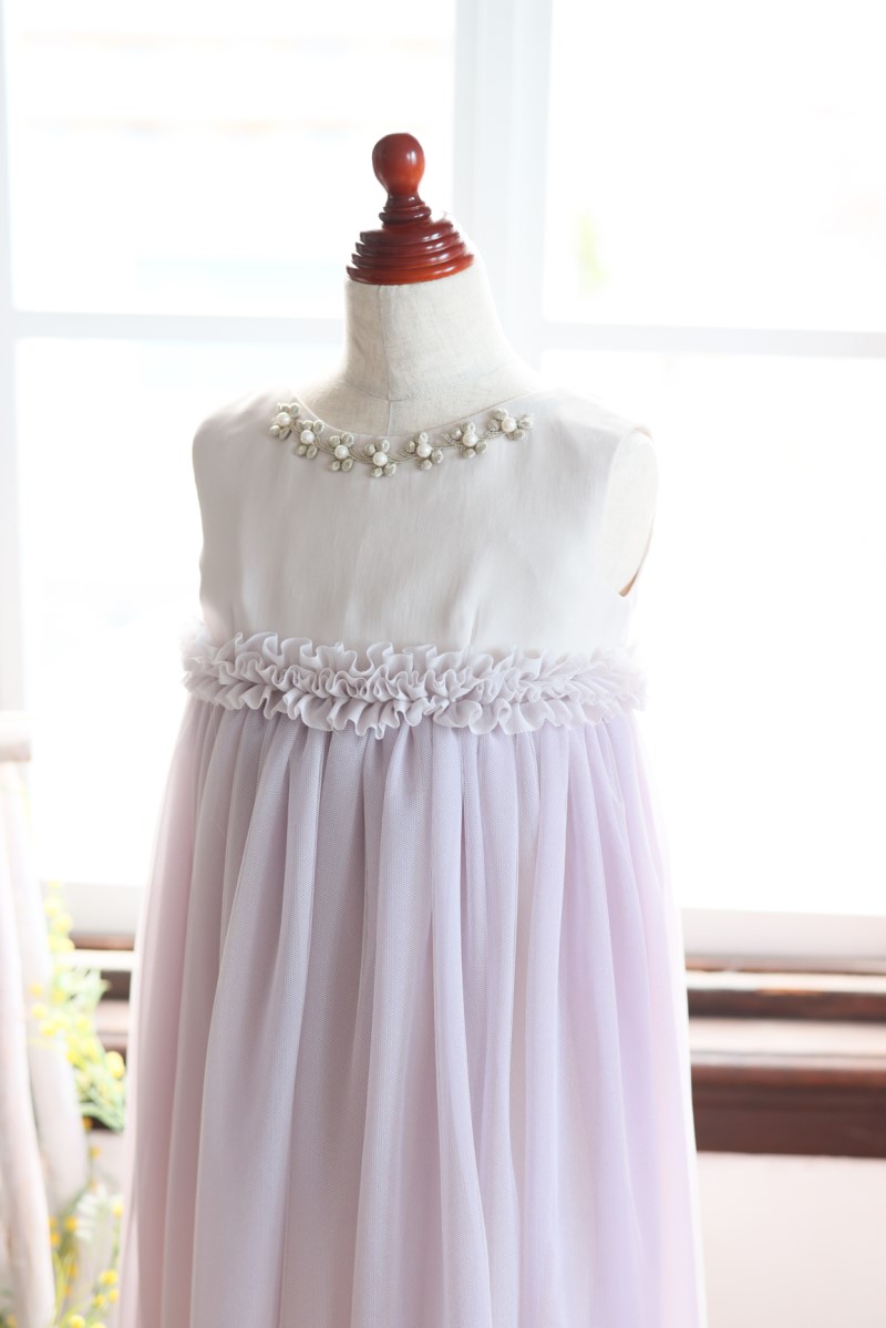 ロングドレスR-088　パープル - 画像 (6)