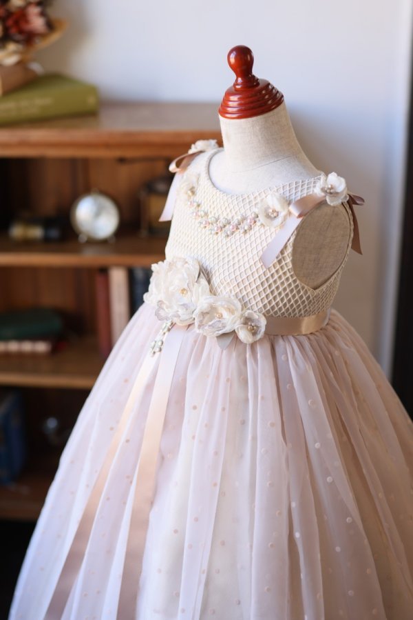 ロングドレスR-087 ピンク - 画像 (4)