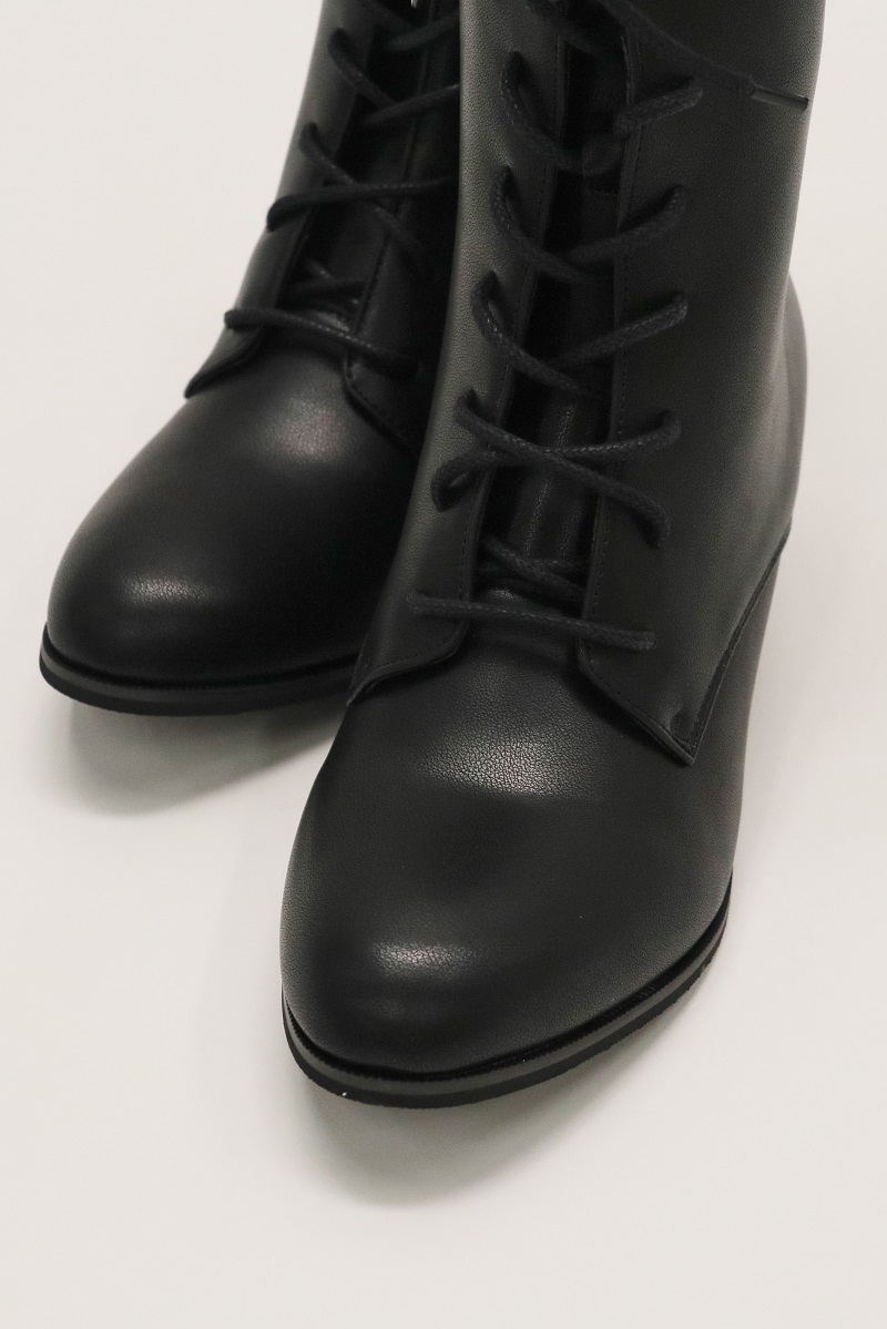 【受注品】レディースブーツ ブラック 【M,L,LL】 - 画像 (2)