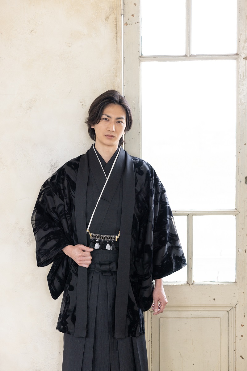 【ラフィネ】メンズセットMK-006【ブラック】 - 画像 (2)