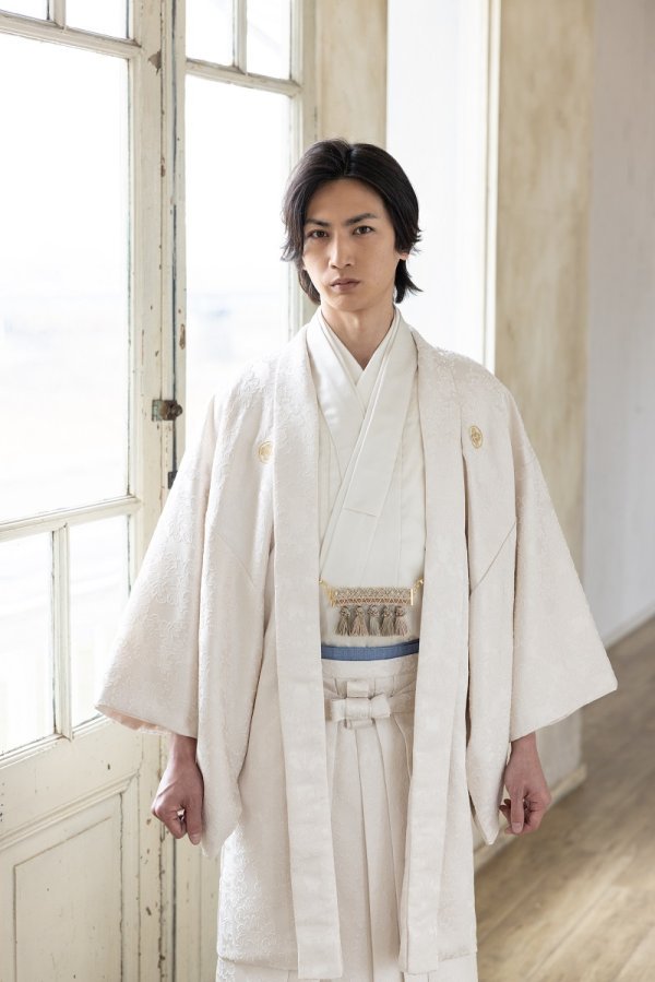 【ラフィネ】メンズセットMK-003【ホワイト】 - 画像 (2)